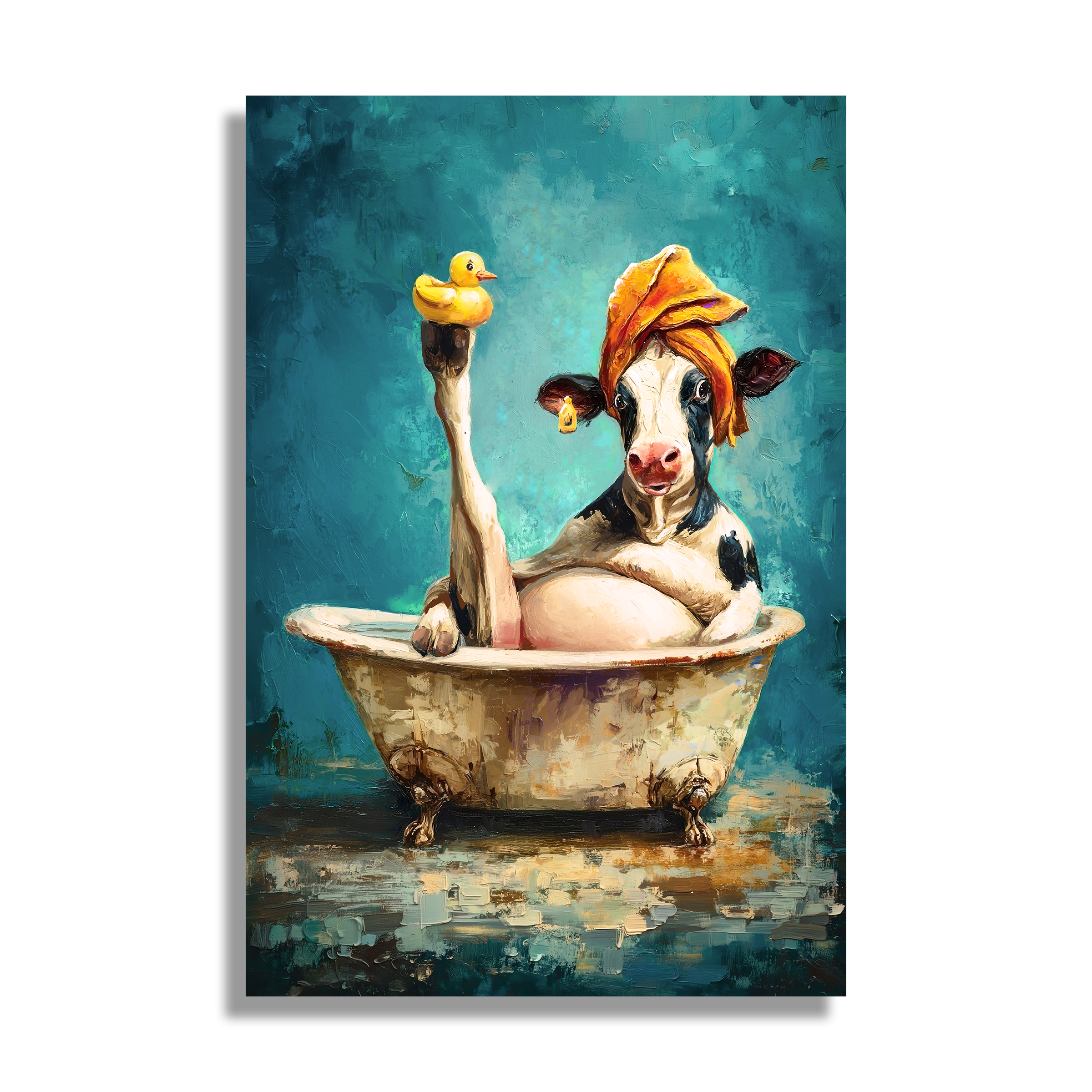 “Bath Ritual” — Postcard