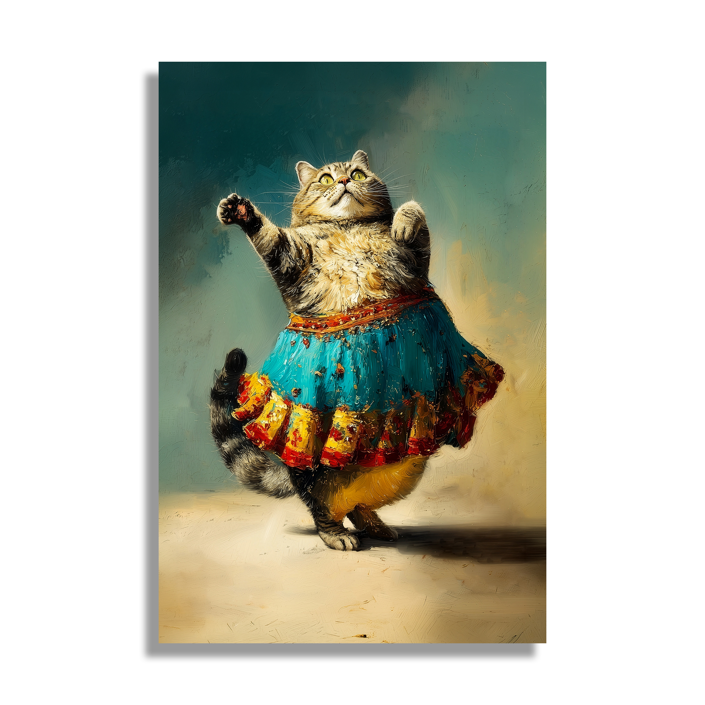 “Dance Class” — Postcard