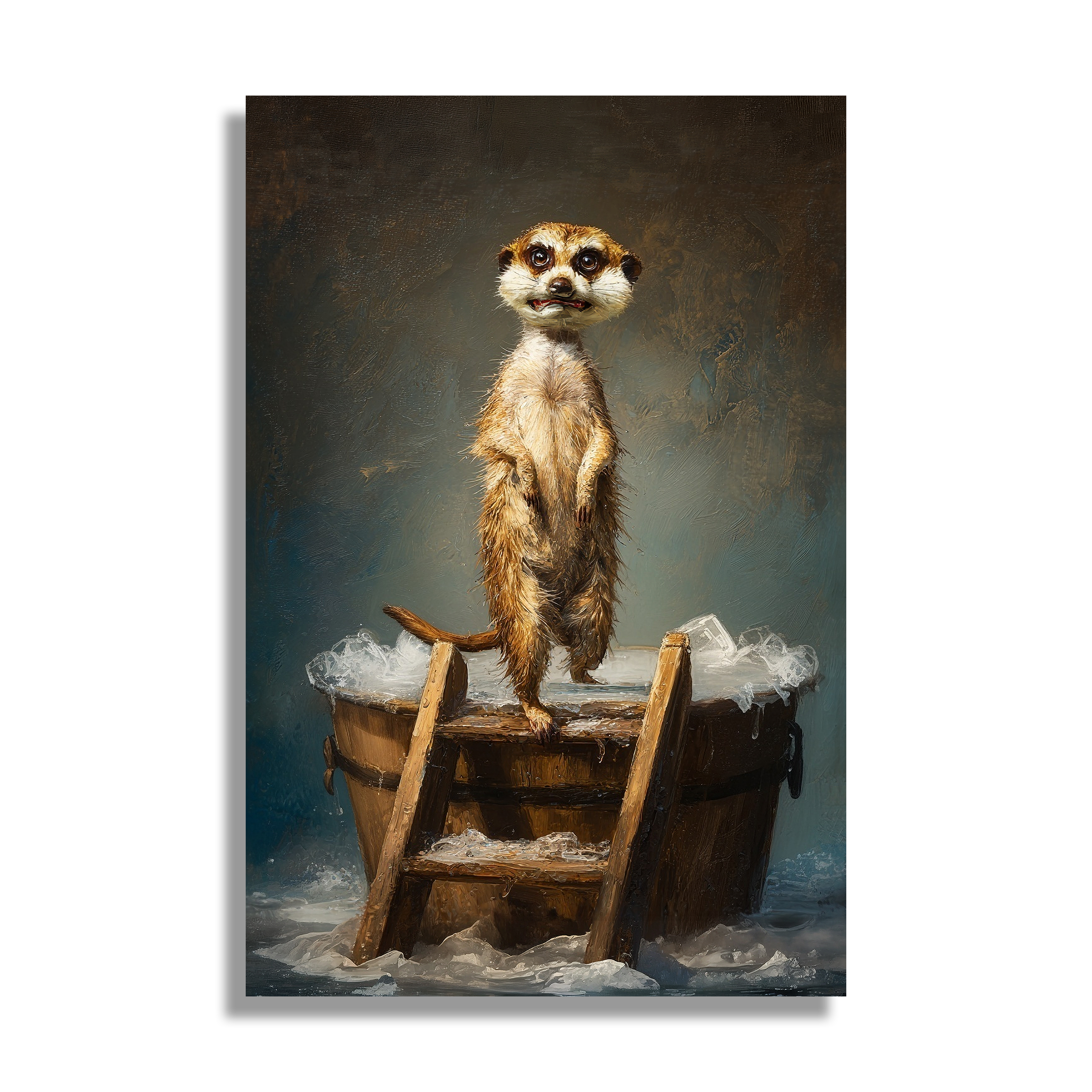 “Cold Exposure” - Postcard